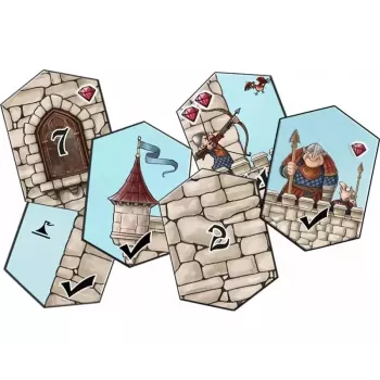 Jeu de stratégie - 7 Pièces pour un Château - En quête de jeux