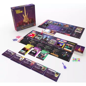 Jeu coopératif Rock festival - En quête de jeux