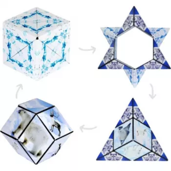 Cube puzzle - Shashibo ARCTIC - En quête de jeux