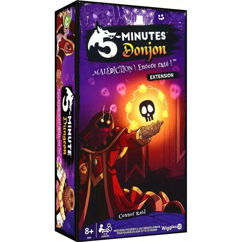 5 Minutes Donjon Extension Malédiction | Jeu coopératif