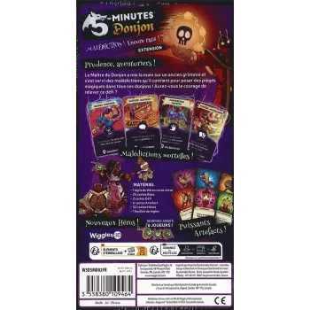 5 Minutes Donjon Extension Malédiction | Jeu coopératif