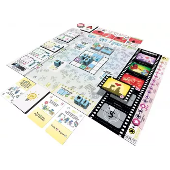 Jeu de stratégie coopératif Ca tourne - En quête de jeux