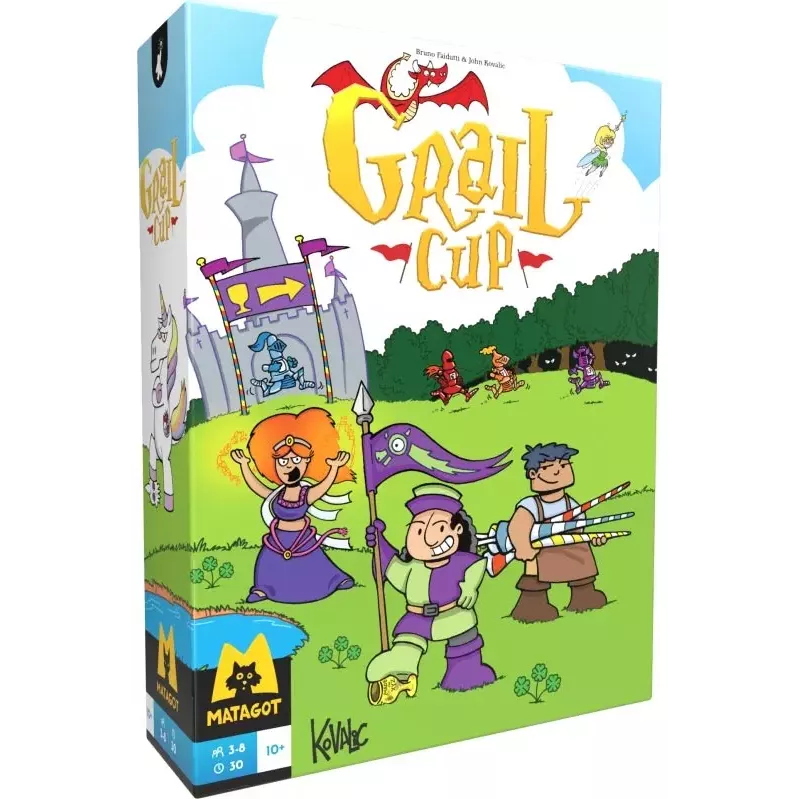 Jeu de course/startégie Grail Cup - En quête de jeux