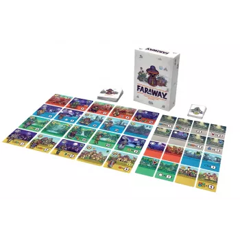 Faraway | Jeu de cartes stratégique et d'exploration