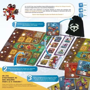 Jeu de plateau Evil Corp - En quête de jeux
