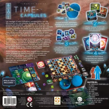 Jeu de stratégie et de courses - Time Capsules - En quête de jeux
