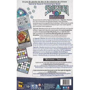 Jeu de stratégie - Sagrada Extension Passion - En quête de jeux