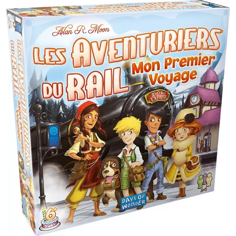 Jeu enfant - Les aventuriers du rail - Mon premier voyage - En quête de jeux Jeu enfant - Les aventuriers du rail - Mon premier voyage - En quête de jeux