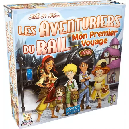 Jeu enfant - Les aventuriers du rail - Mon premier voyage - En quête de jeux