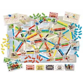 Jeu enfant - Les aventuriers du rail - Mon premier voyage - En quête de jeux