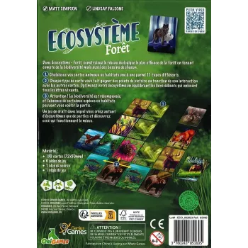 Créez votre forêt idéale | Jeu de cartes Écosystème