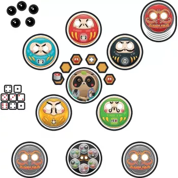Jeu de dés - Daruma - En quête de jeux