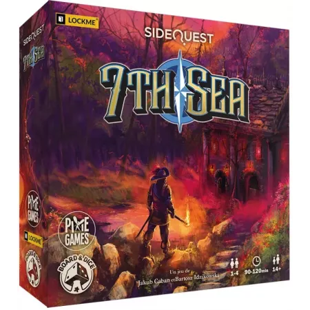 Jeu d'enquête/déduction Sidequest : 7th sea - En quête de jeux