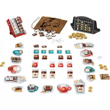 Jeu de stratégie Café del Gatto - En quête de jeux
