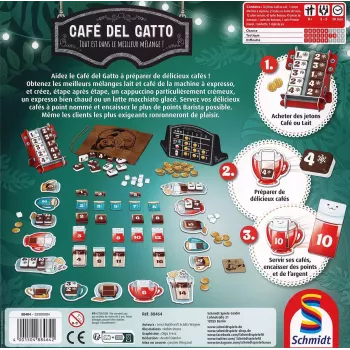 Devenez le meilleur barista | Jeu Café del Gatto