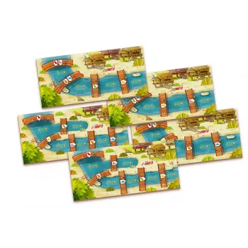 Extension pour le jeu Draftosaurus - Marina - En quête de jeux
