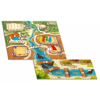 Extension pour le jeu Draftosaurus - Marina - En quête de jeux