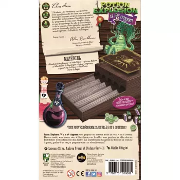 Extension le 6ème apprenti pour le jeu potion explosion - En quête de jeux
