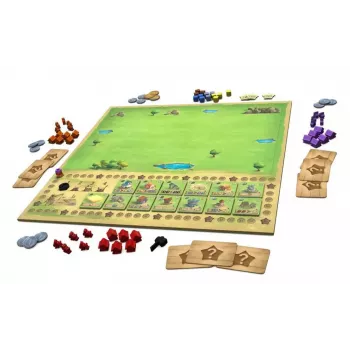 Jeu de placement stratégie - Little Town - En quête de jeux