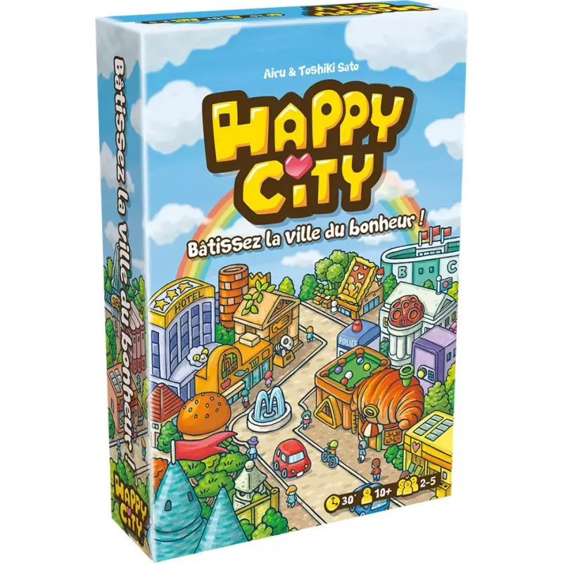 Jeu de cartes/stratégie - Happy city - En quête de jeux