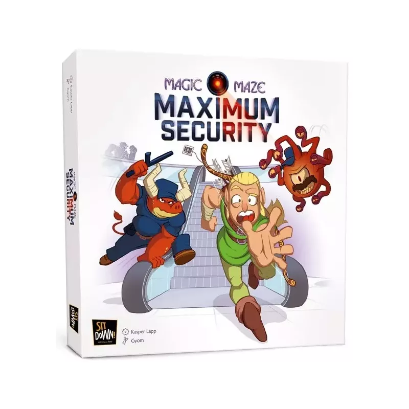 Jeu coopératif - Magic Maze - Maximum Security - En quête de jeux