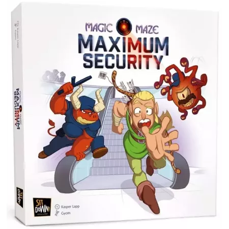 Jeu coopératif - Magic Maze - Maximum Security - En quête de jeux