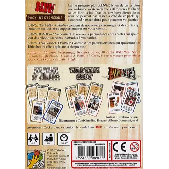 Bang ! - Pack d'Extensions | Extensions du jeu Bang!