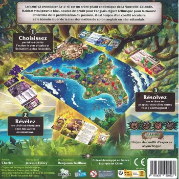 Jeu de stratégie Kauri - En quête de jeux