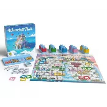 Jeu de plateau Waterfall Park - En quête de jeux