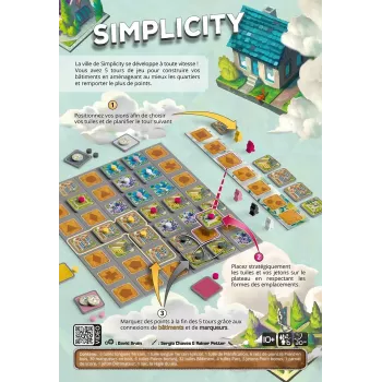 Jeu de pose de tuiles - Simplicity - En quête de jeux