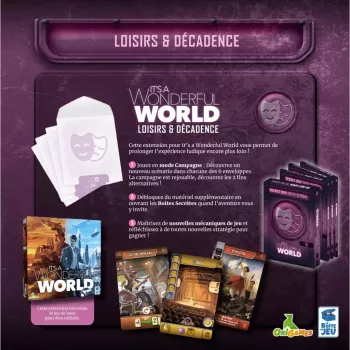 It's a wonderful world - Extension Loisirs & Décadence - En Quête de Jeux