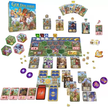 Jeu de deck-building GOLDblivion - En quête de jeux