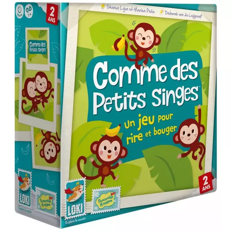 Jeu enfant Comme des Petits Singes - En quête de jeux Jeu enfant Comme des Petits Singes - En quête de jeux