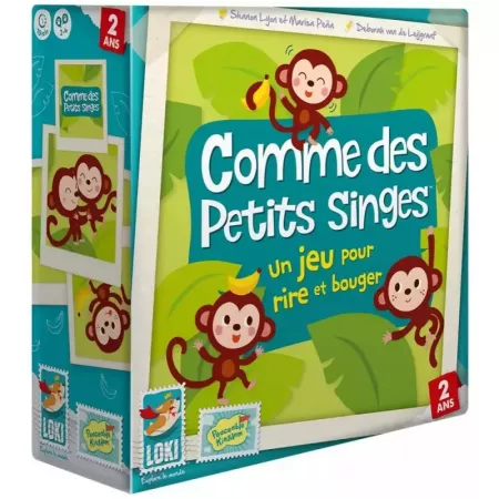 Jeu enfant Comme des Petits Singes - En quête de jeux