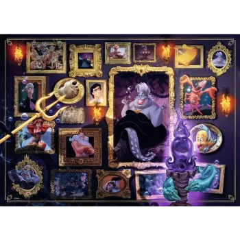 Puzzle Disney Villainous - Ursula - En quête de jeux