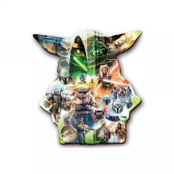 Puzzle Wood Craft - Star Wars Mandalorian 500+5 - En quête de jeux