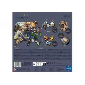 Puzzle Wood Craft - Star Wars Mandalorian 500+5 - En quête de jeux