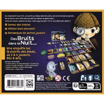 Jeu d'enquête enfant Des Bruits dans la Nuit - En quête de jeux