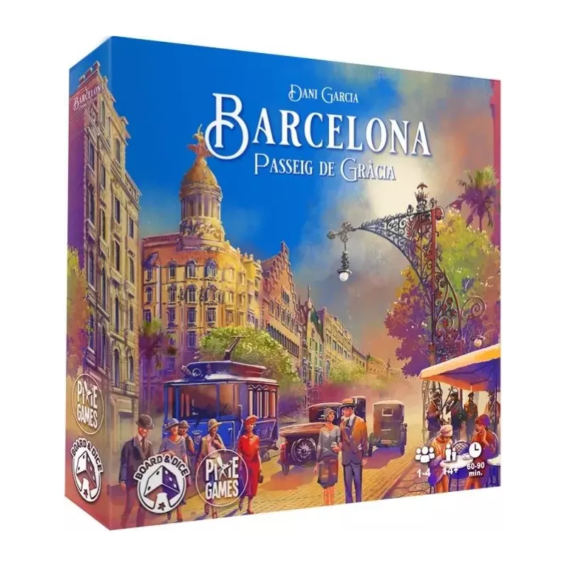 Jeu de stratégie - Barcelona : Extension Passeig de Gràcia - En quête de jeux