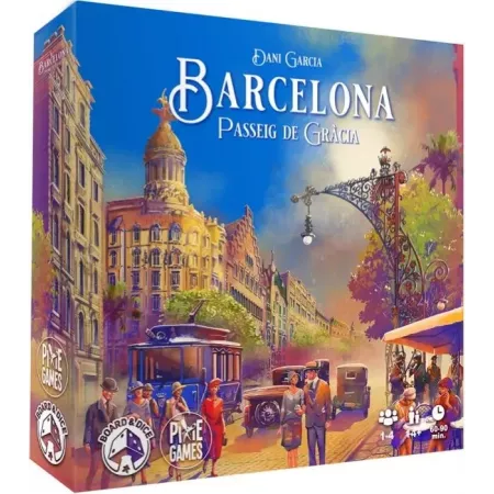 Jeu de stratégie - Barcelona : Extension Passeig de Gràcia - En quête de jeux