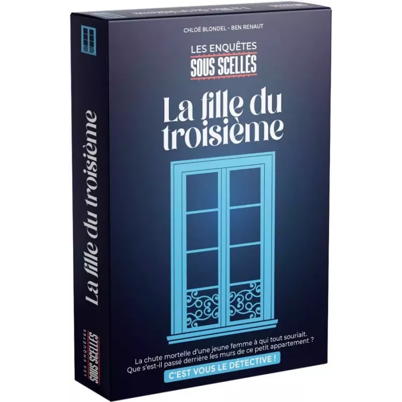 Jeu d'enquête - Sous Scellés : La fille du troisième - En quête de jeux