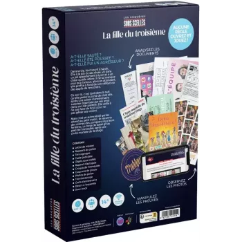 Jeu d'enquête - Sous Scellés : La fille du troisième - En quête de jeux