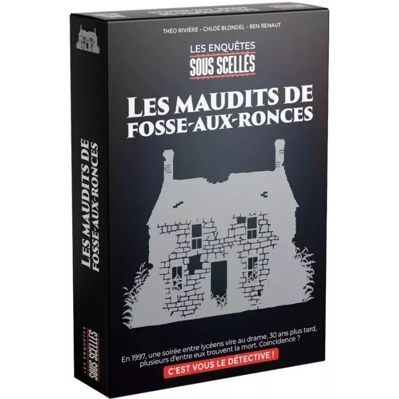 Jeu d'enquête - Sous Scellés : Les maudits de Fosse-aux-Ronces - En quête de jeux