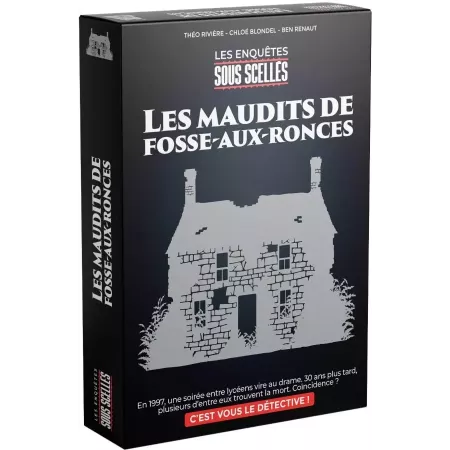 Jeu d'enquête - Sous Scellés : Les maudits de Fosse-aux-Ronces - En quête de jeux