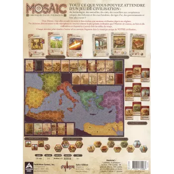 Jeu de stratégie Mosaic : Chroniques d'une Civilisation - En quête de jeux
