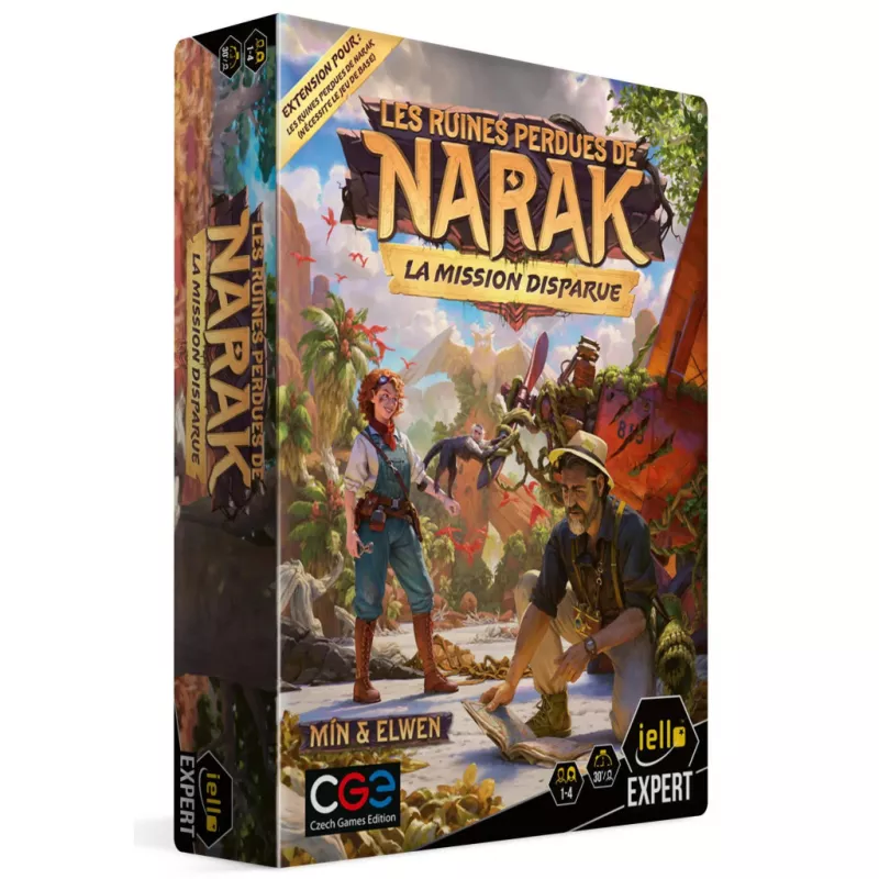 Extension  Les ruines Perdues de Narak - Mission Disparue - En Quête de Jeux