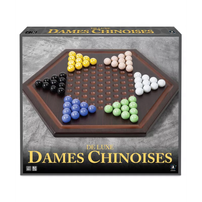 Jeu traditionnel Dame chinoise - En quête de jeux Jeu traditionnel Dame chinoise - En quête de jeux