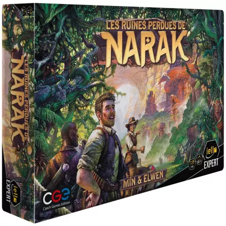 Jeu les Ruines Perdues de Narak. En Quête de Jeux à Montélimar.