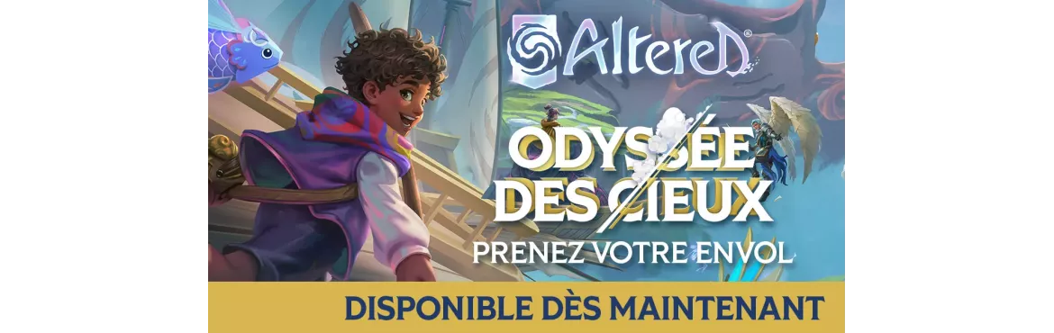 Jeu de cartes à collectionner TCG Altered set 4 Odyssée des Cieux