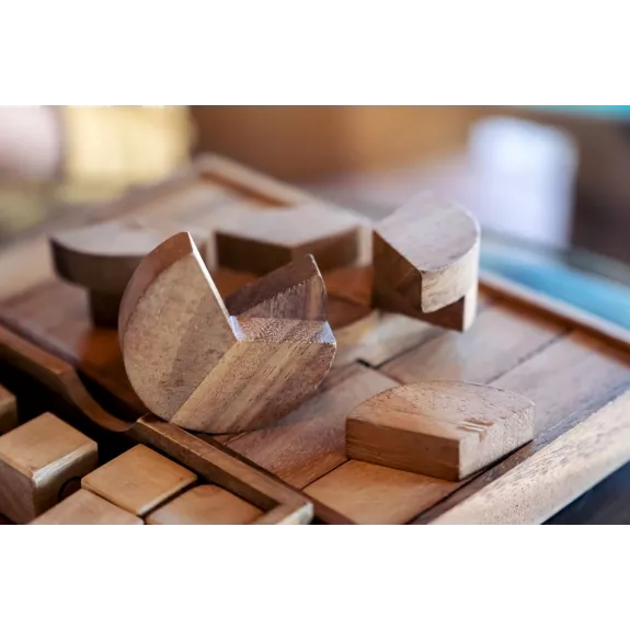 Découverte et plaisir autour des casse-têtes en bois